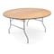 Atlas Commercial Products Titan Series 60 Round Wood Folding Table WFT5-60R - alternate 1